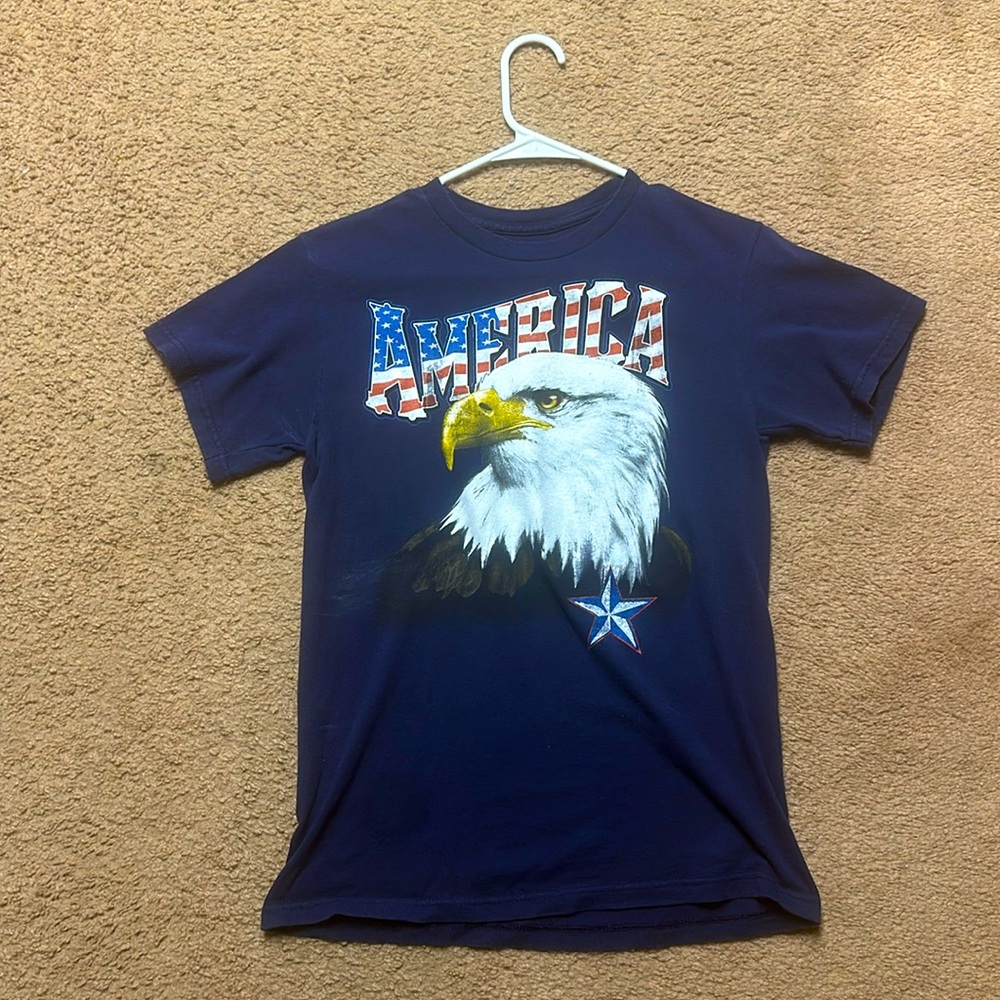 America Bald Eagle Tee Size Medium